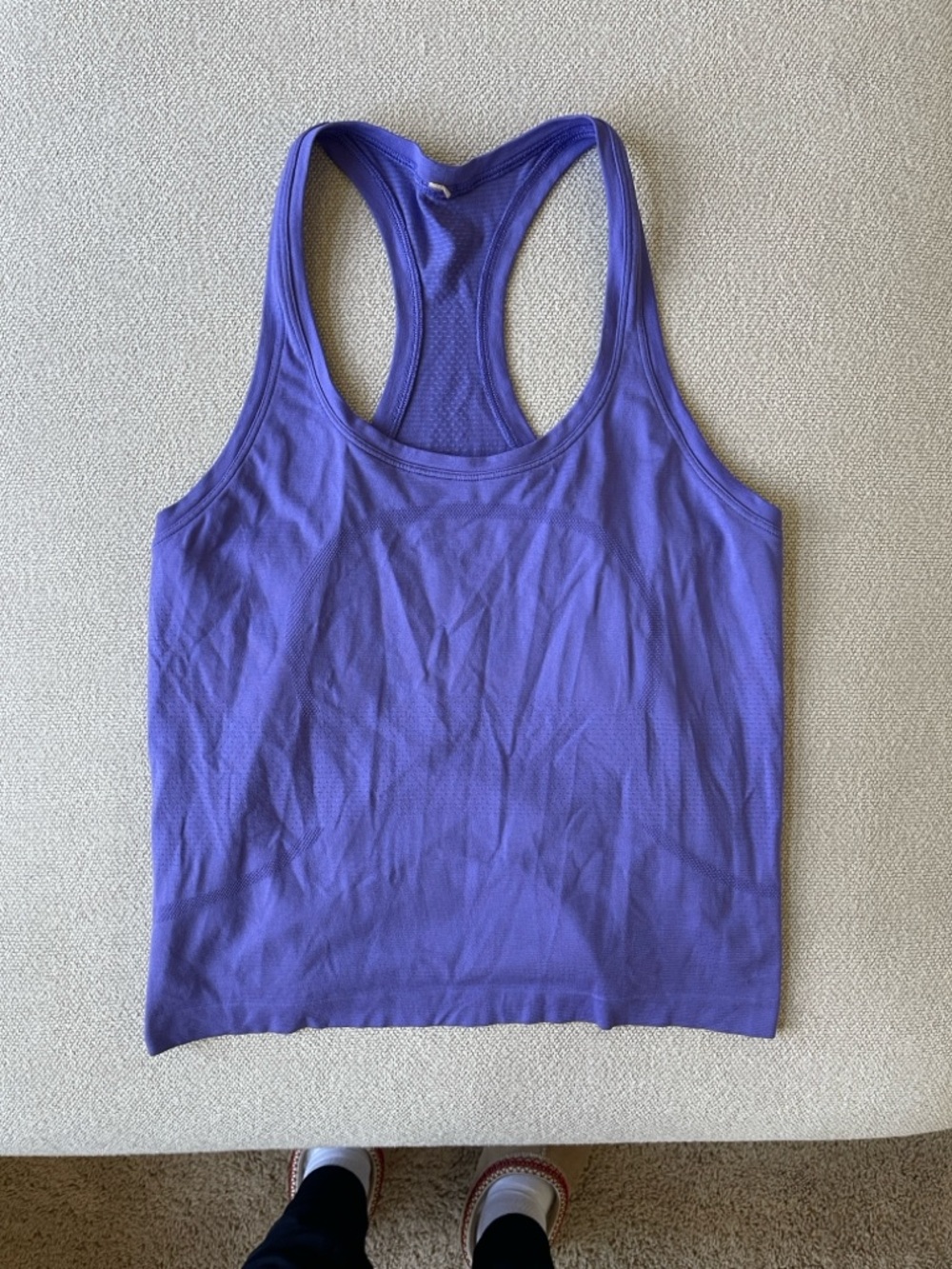 lululemon athletica Swiftly Purple Racerback Tank
